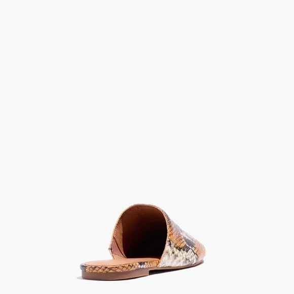 Madewell The Cory Mule in Snake Embossed Leather - Picture 4 of 13